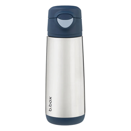 b.box Insulated Sport Spout Bottle 500ml - Midnight