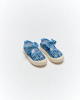 Walnut Millie Canvas - Denim Bows
