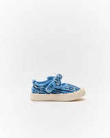 Walnut Millie Canvas - Denim Bows