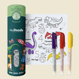 Hey Doodle Mini Colouring Mat - Dino Roar
