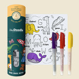 Hey Doodle Mini Colouring Mat - Into the Wild