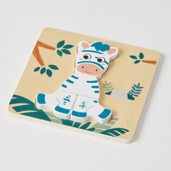 Zookabee Wooden Zebra Puzzle