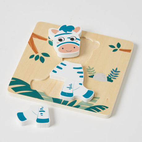 Zookabee Wooden Zebra Puzzle