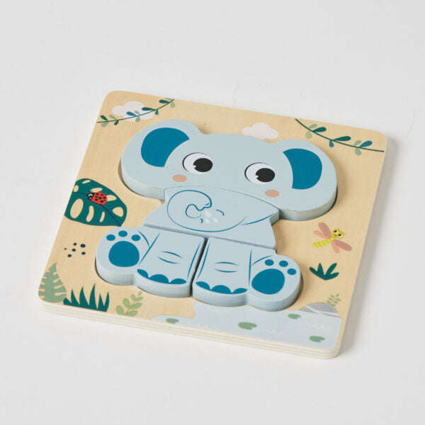 Zookabee Wooden Elephant Puzzle