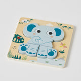 Zookabee Wooden Elephant Puzzle