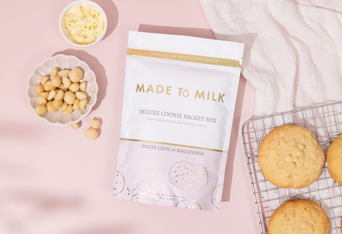 Made to Milk Lactation Cookie Mix - White Choc & Macadamia Nut