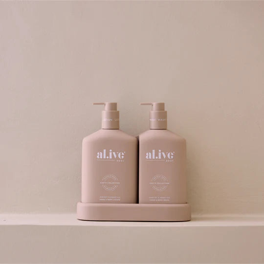 al.ive Wash & Lotion Duo - Apricot & Sweet Fig