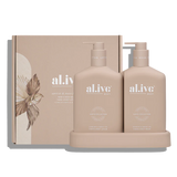 al.ive Wash & Lotion Duo - Apricot & Sweet Fig