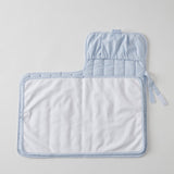 Jiggle + Giggle Quilted Change Mat - Blue