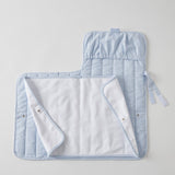 Jiggle + Giggle Quilted Change Mat - Blue