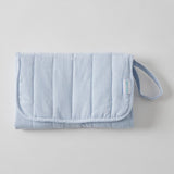 Jiggle + Giggle Quilted Change Mat - Blue