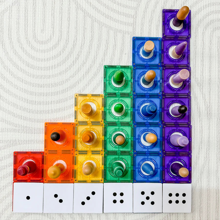 Learn & Grow Numeracy Magentic Tile Topper