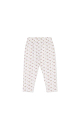 Jamie Kay Organic Cotton Everyday Legging - Rose Floral Pink