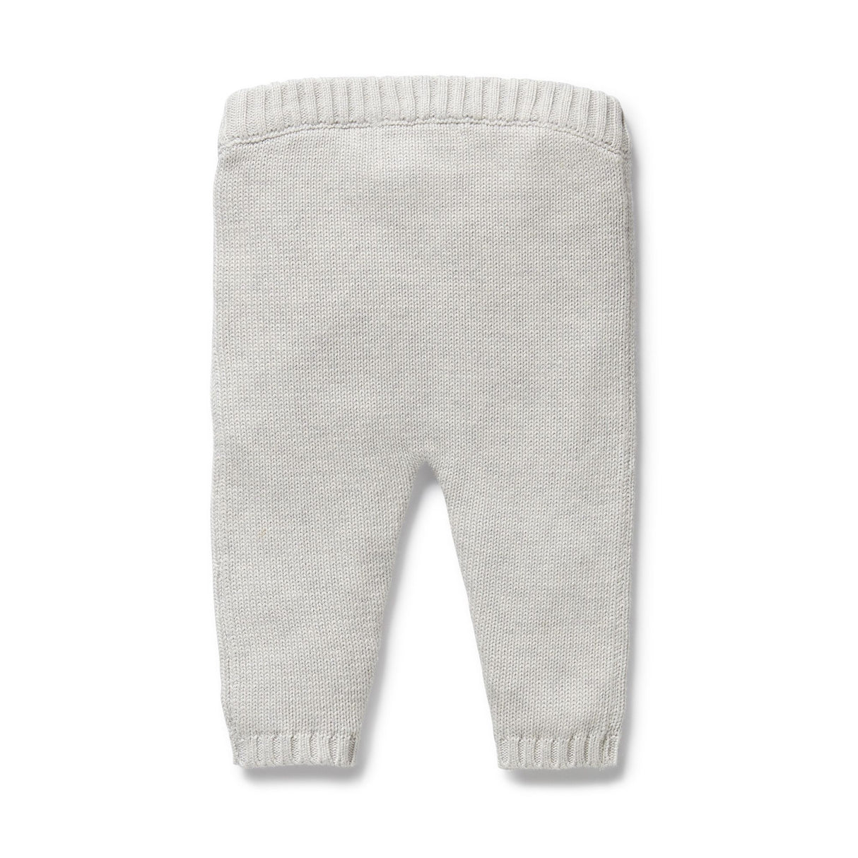 Wilson + Frenchy Organic Knitted Legging - Grey Melange