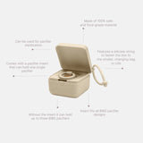 BIBS X LIBERTY Pacifier Box - Eloise Blush