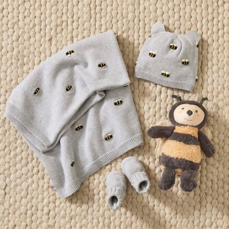 Jiggle + Giggle Honey Bee Baby Blanket