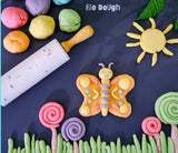 Bio Dough Natural Play Dough - Pastel 9 Colours