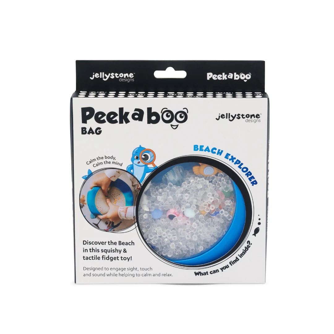 Jellystone Peekaboo Sensory Bag - Beach Explorer
