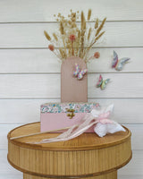 Butterfly Wand - White Cotton