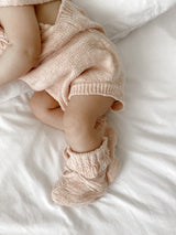 Ziggy Lou Frill Bootie - Rose