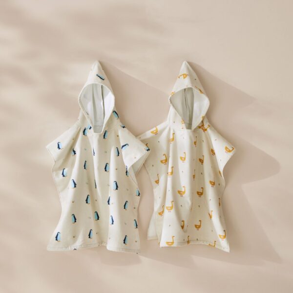 Jiggle + Giggle Hooded Poncho - Sunny Days