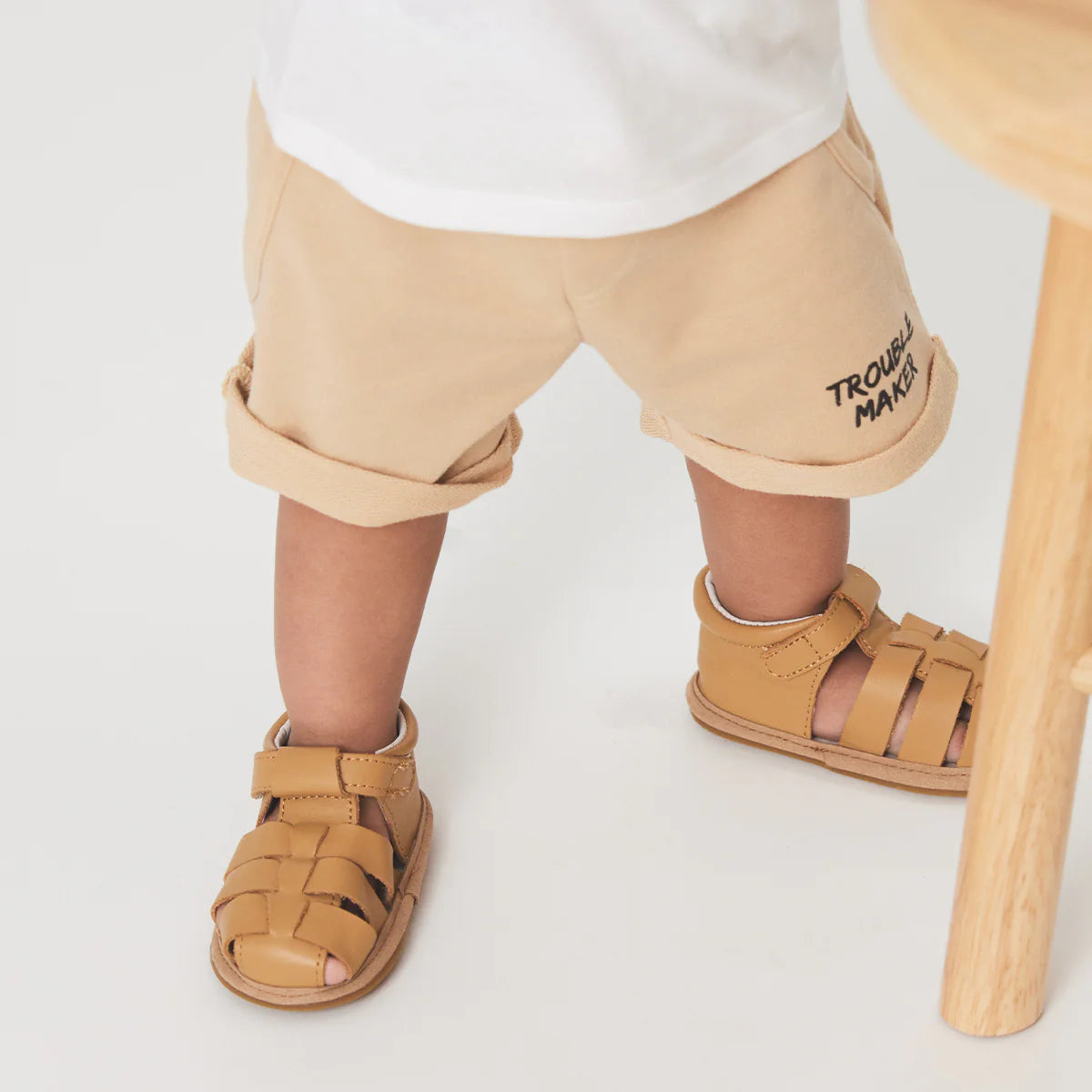 Pretty Brave Baby Sandal Rio - Tan