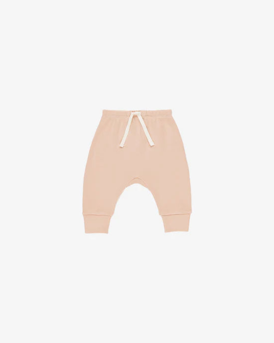 Quincy Mae Drawstring Pant - Melon
