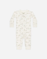 Quincy Mae Zip Longsleeve Sleeper - Bunnies