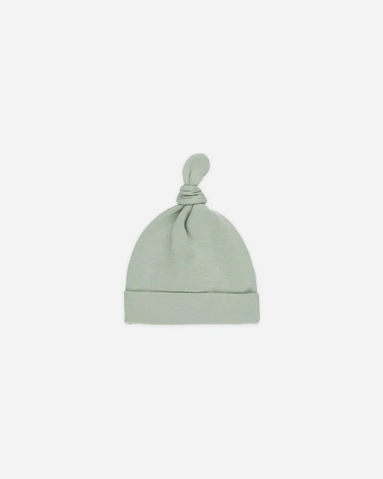 Quincy Mae Knotted Baby Hat - Sage