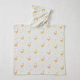 Jiggle + Giggle Hooded Poncho - Sunny Days