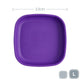 Re-Play Large Plate - Amethyst