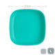 Re-Play Large Plate - Aqua
