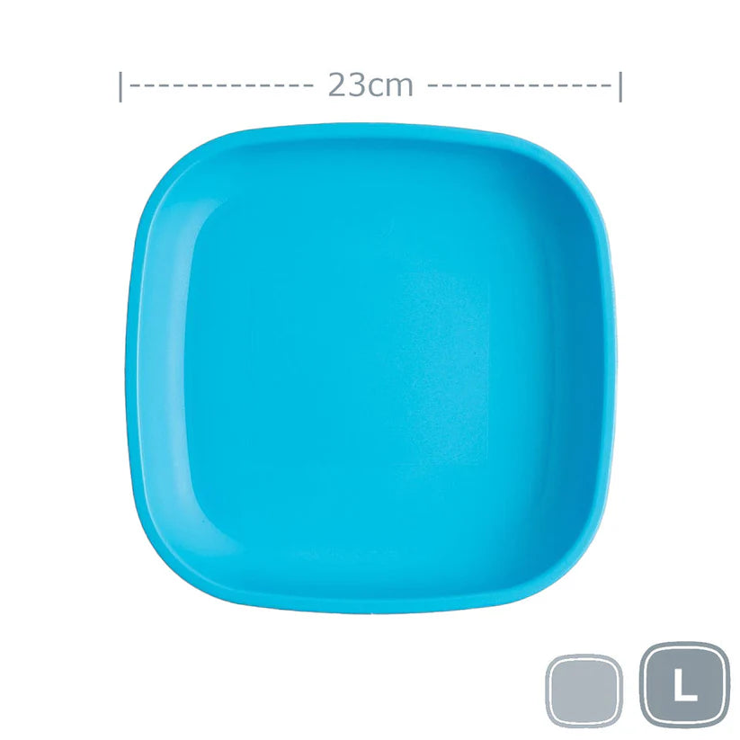 Re-Play Large Plate - Sky Blue
