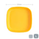 Re-Play Large Plate - Sunny Yellow
