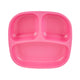 Re-Play Divided Plate - Bright Pink