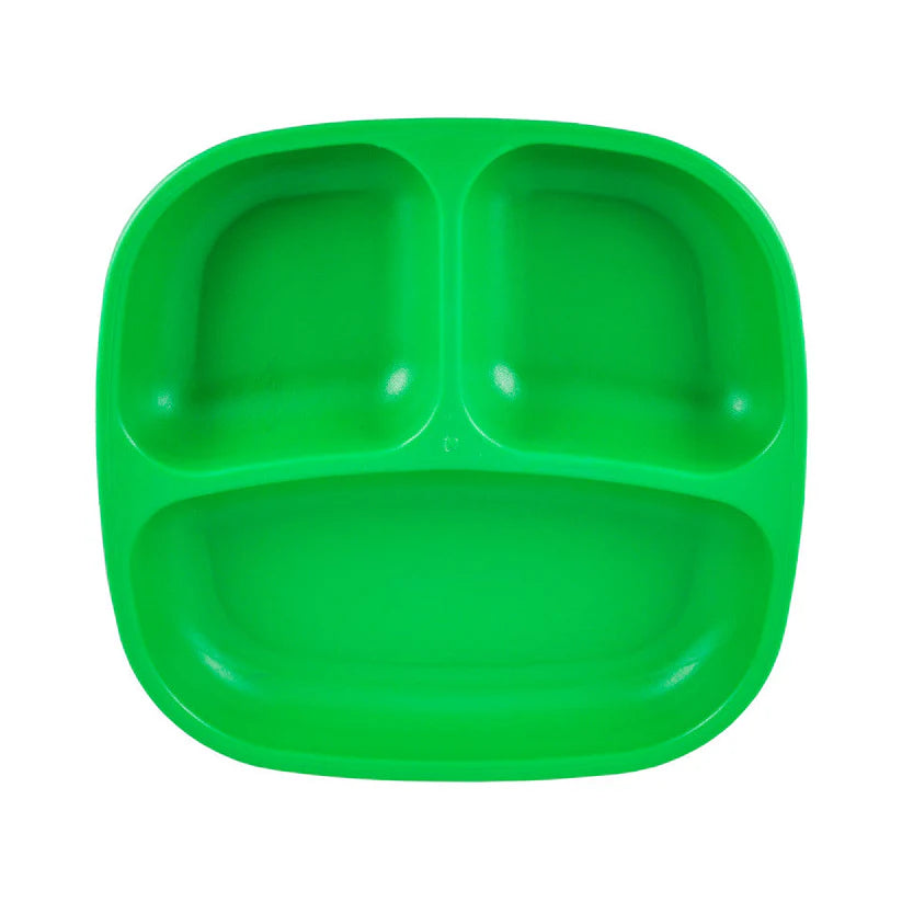Re-Play Divided Plate - Kelly Green