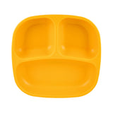 Re-Play Divided Plate - Sunny Yellow