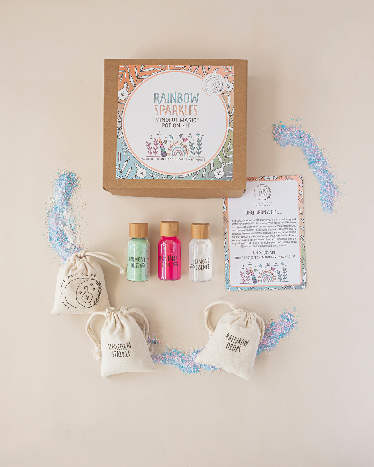 The Little Potion Co Mindful Potion Kit - Rainbow Sparkles