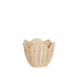 Olli Ella Rattan Lily Basket Set - Buttercream