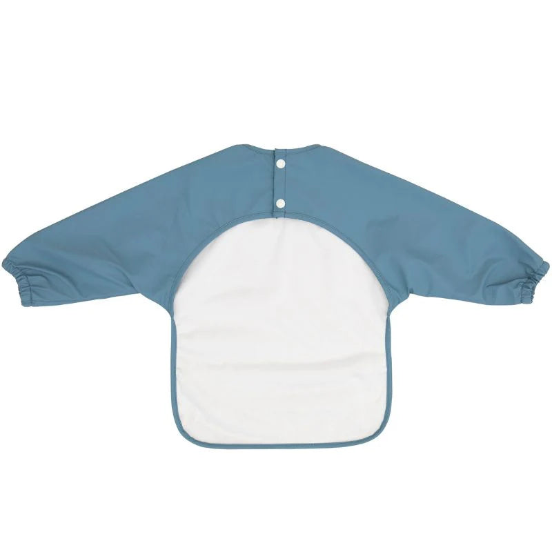 All4Ella Recycled Long Sleeve Bib - Blue