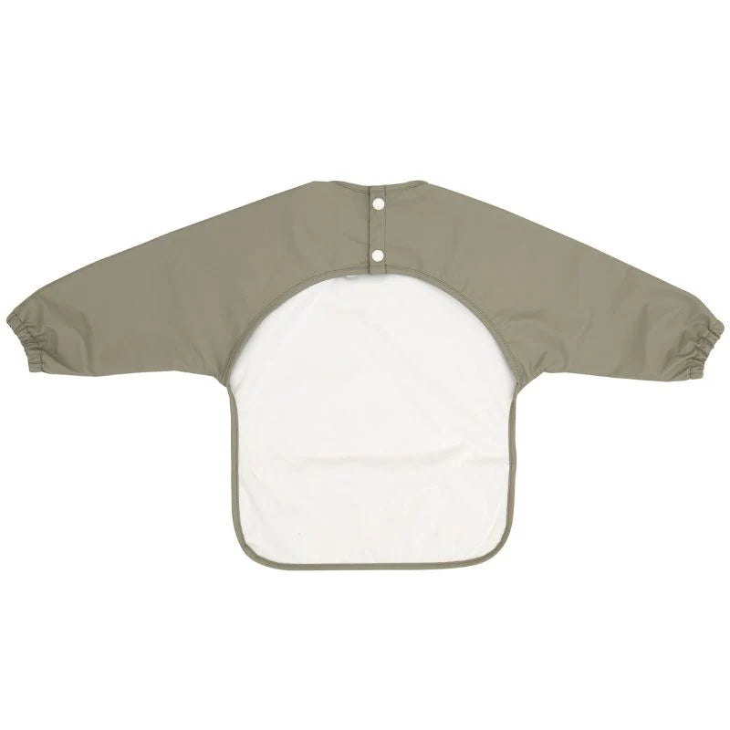 All4Ella Recycled Long Sleeve Bib - Sage