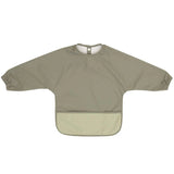 All4Ella Recycled Long Sleeve Bib - Sage