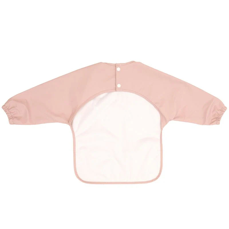 All4Ella Recycled Long Sleeve Bib - Pink