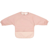 All4Ella Recycled Long Sleeve Bib - Pink