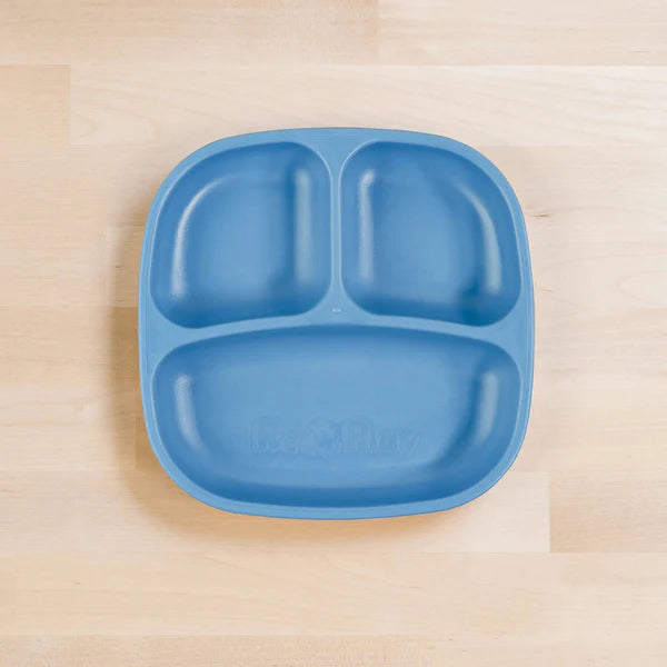 Re-Play Divided Plate - Denim