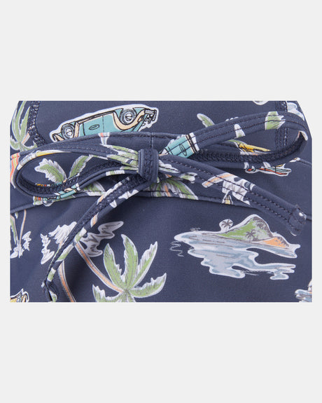Toshi Swim Baby Flap Cap - Surf Twilight