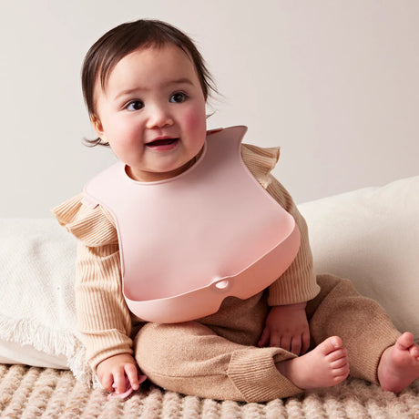 b.box Silicone Bib - Blush
