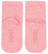Toshi Organic Ankle Socks - Carmine