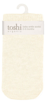 Toshi Organic Ankle Socks - Feather