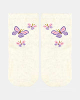 Toshi Organic Ankle Socks - Butterfly Bliss